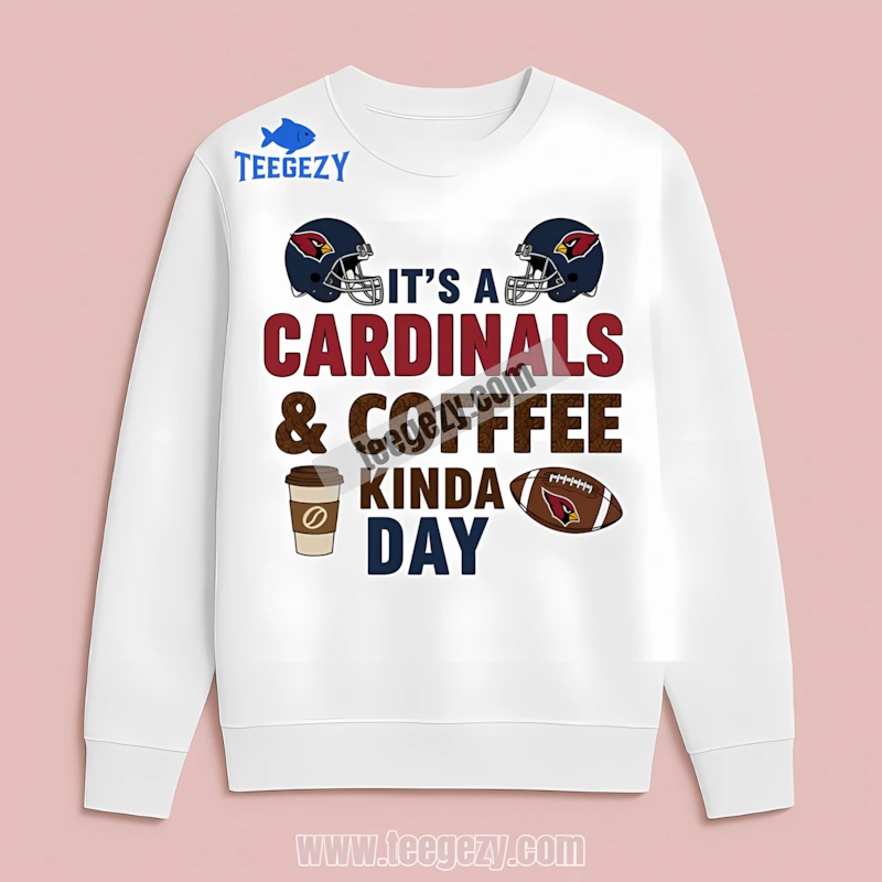 Arizona Cardinals Coffee Kinda Day Graphic Long Sleeve Idea Arizona Cardinals Coffee Kinda Day Graphic Long Sleeve Idea
