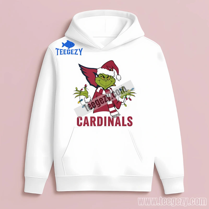 Arizona Cardinals Xmas Grinch Christmas Retro Hoodie Arizona Cardinals Xmas Grinch Christmas Retro Hoodie