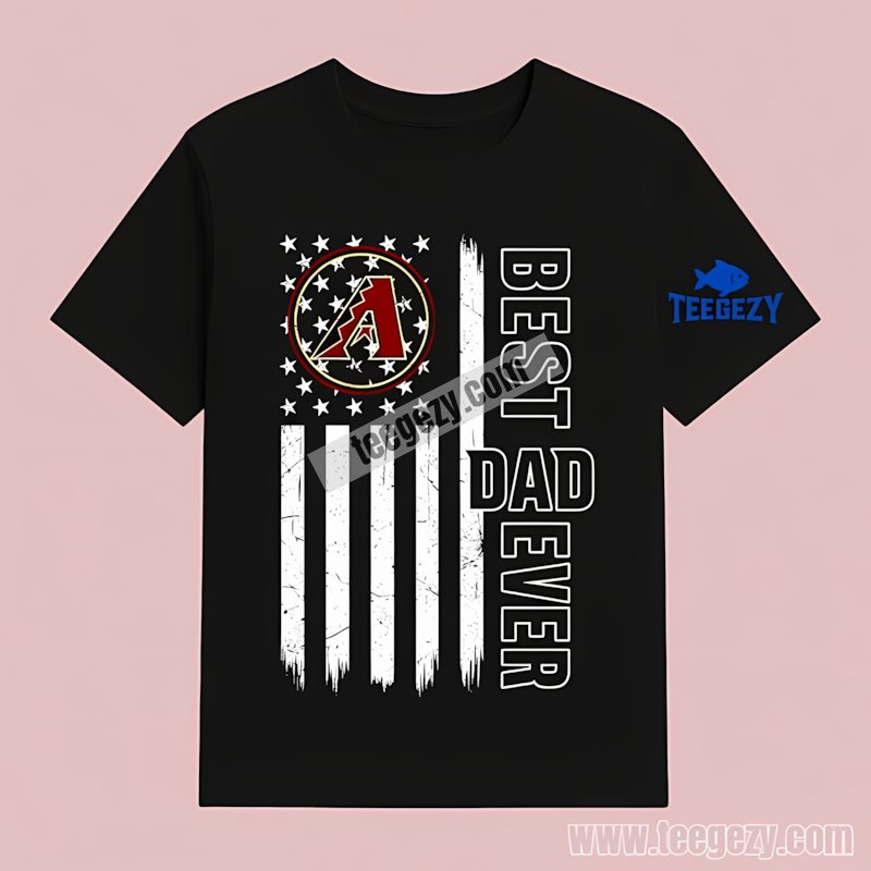 Arizona Diamondbacks Best Dad Ever American Flag Classic T-Shirt Arizona Diamondbacks Best Dad Ever American Flag Classic T-Shirt