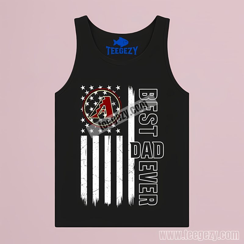 Arizona Diamondbacks Best Dad Ever American Flag Classic Tanktop Arizona Diamondbacks Best Dad Ever American Flag Classic Tanktop
