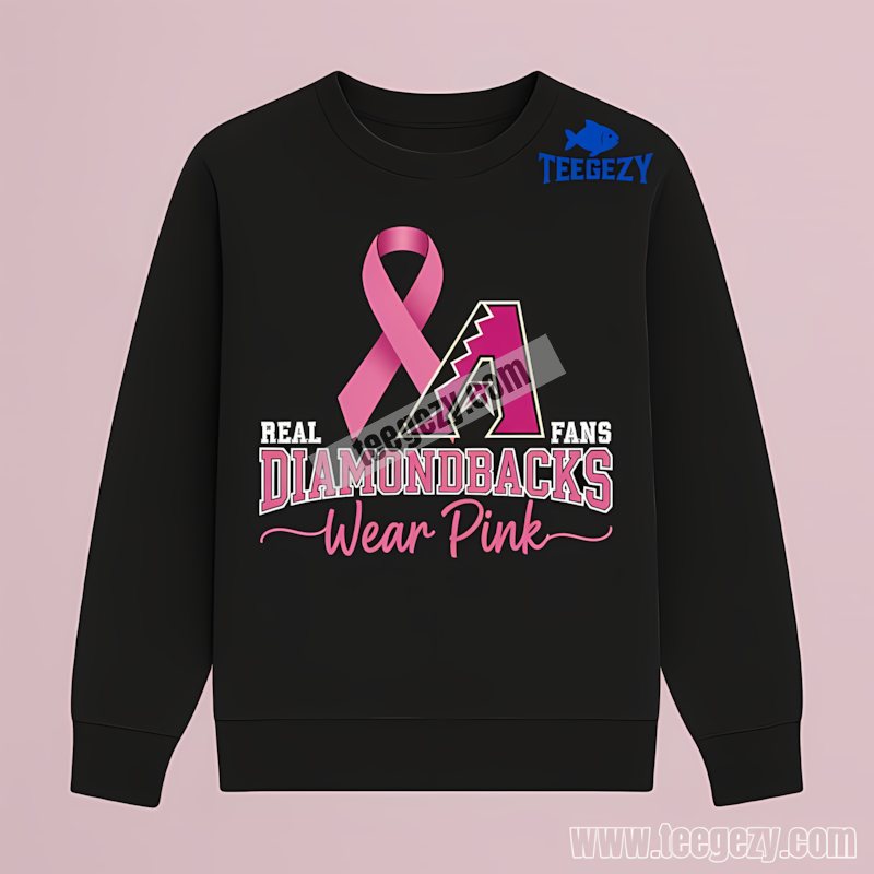 Arizona Diamondbacks Breast Cancer Awareness Fans Wear Pink Graphic Long Sleeve Arizona Diamondbacks Breast Cancer Awareness Fans Wear Pink Graphic Long Sleeve