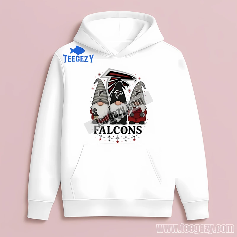 Atlanta Falcons Christmas Gnomes Retro Hoodie Xmas Gift Atlanta Falcons Christmas Gnomes Retro Hoodie Xmas Gift
