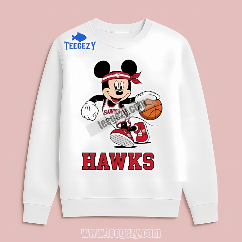 Atlanta Hawks Vs Mickey Mouse Player Unisex Long Sleeve Atlanta Hawks Vs Mickey Mouse Player Unisex Long Sleeve