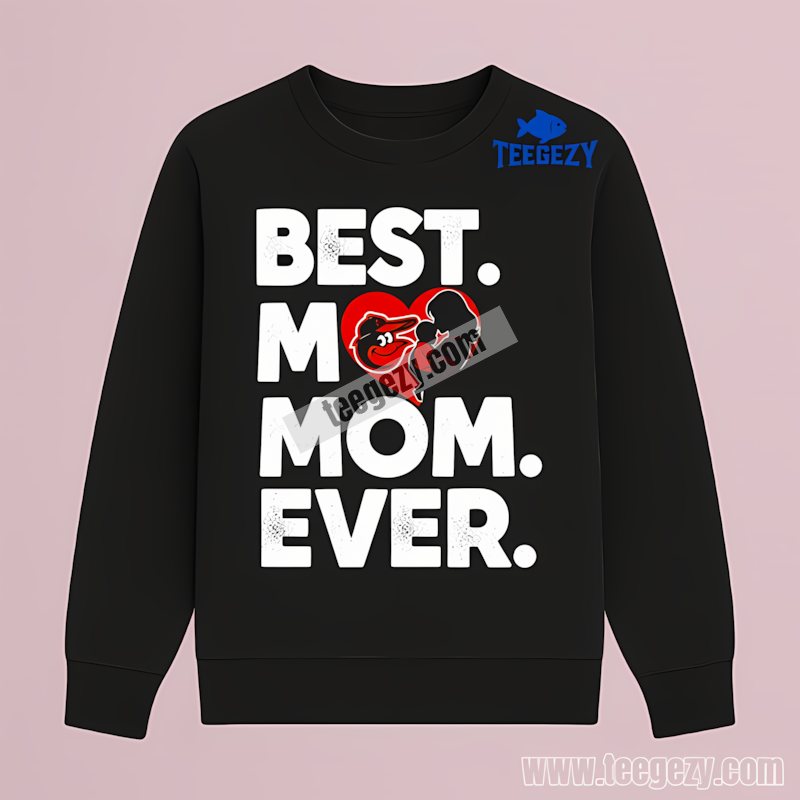 Baltimore Orioles Best Mom Ever Heart Unisex Long Sleeve Baltimore Orioles Best Mom Ever Heart Unisex Long Sleeve