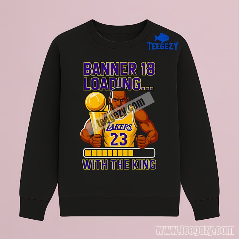 Banner 18 Loading La Lakers Playoffs 2025 Nba Fan Gear Long Sleeve Banner 18 Loading La Lakers Playoffs 2025 Nba Fan Gear Long Sleeve