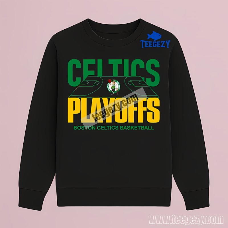 Boston Celtics 2025 Nba Basketball Playoffs Sport Long Sleeve Boston Celtics 2025 Nba Basketball Playoffs Sport Long Sleeve