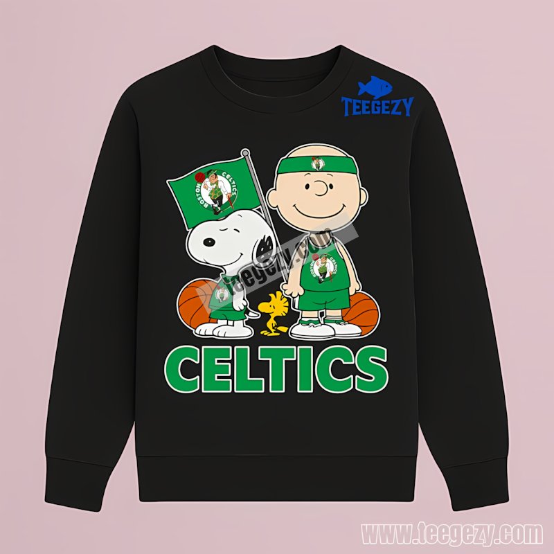 Boston Celtics Snoopy Charlie Brown Players Long Sleeve Idea Boston Celtics Snoopy Charlie Brown Players Long Sleeve Idea