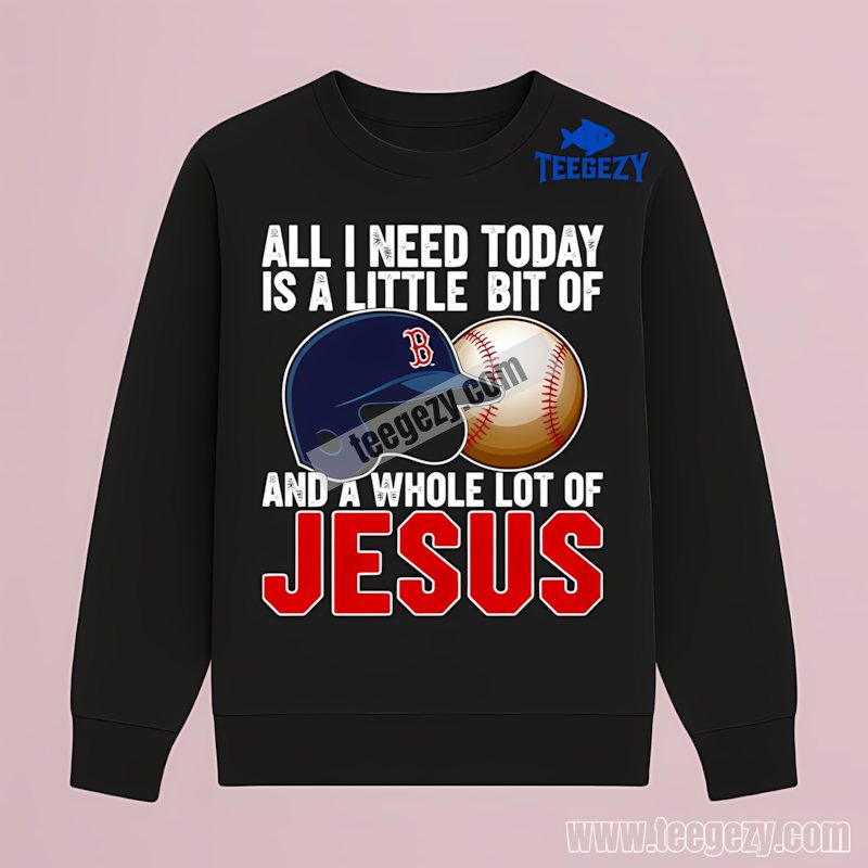 Boston Red Sox Baseball And Jesus Regular Long Sleeve Boston Red Sox Baseball And Jesus Regular Long Sleeve