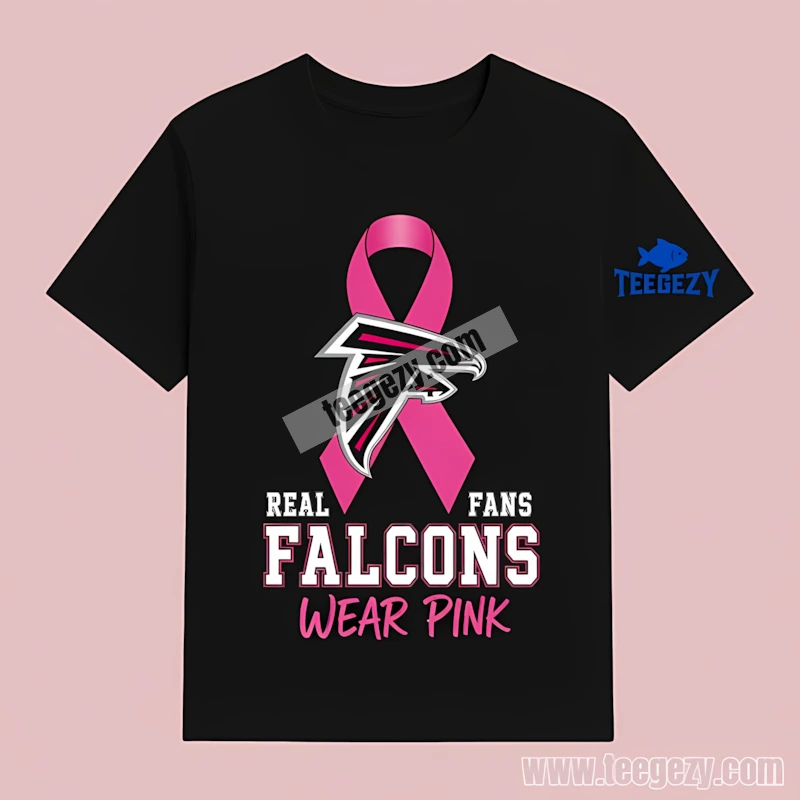 Breast Cancer Atlanta Falcons Awareness Fans Wear Pink Retro T-Shirt Breast Cancer Atlanta Falcons Awareness Fans Wear Pink Retro T-Shirt