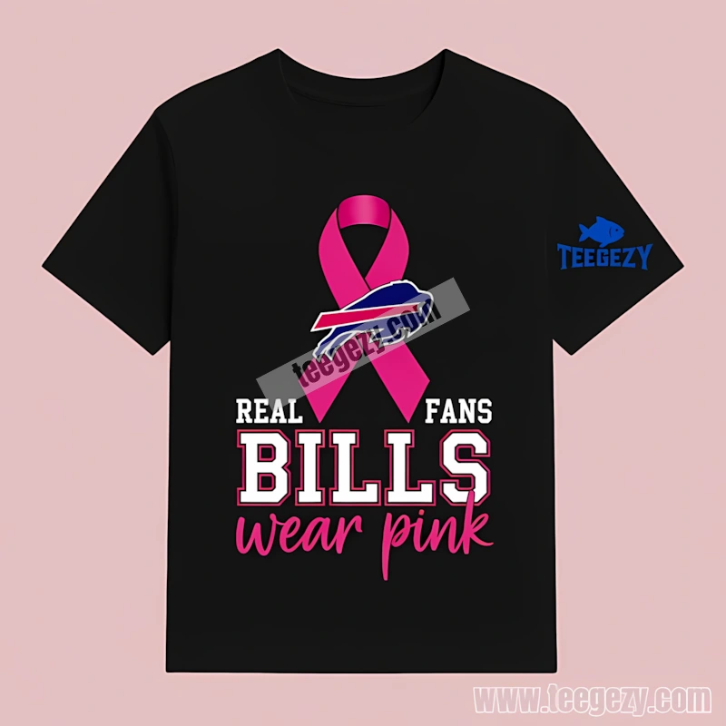 Buffalo Bills Breast Cancer Awareness Fans Wear Pink Retro T-Shirt Buffalo Bills Breast Cancer Awareness Fans Wear Pink Retro T-Shirt