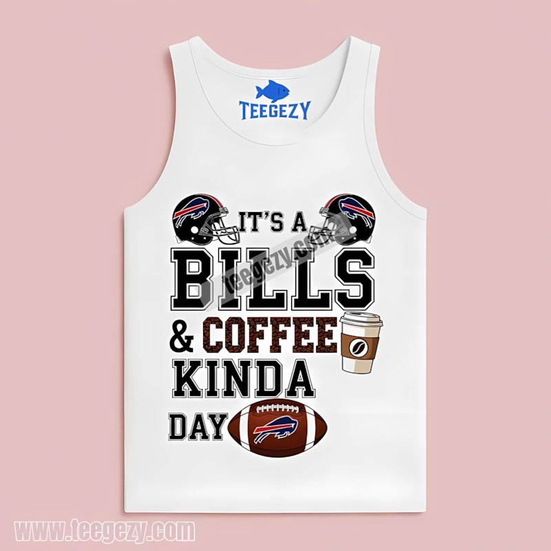 Buffalo Bills Coffee Kinda Day Vintage Tanktop Buffalo Bills Coffee Kinda Day Vintage Tanktop