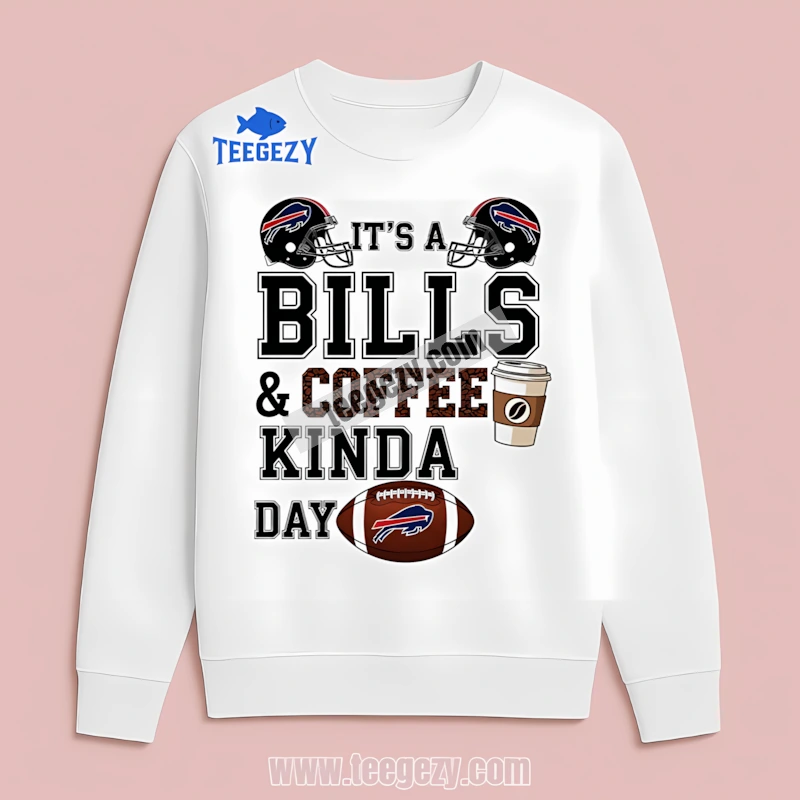 Buffalo Bills Coffee Kinda Day Vintage Long Sleeve Buffalo Bills Coffee Kinda Day Vintage Long Sleeve