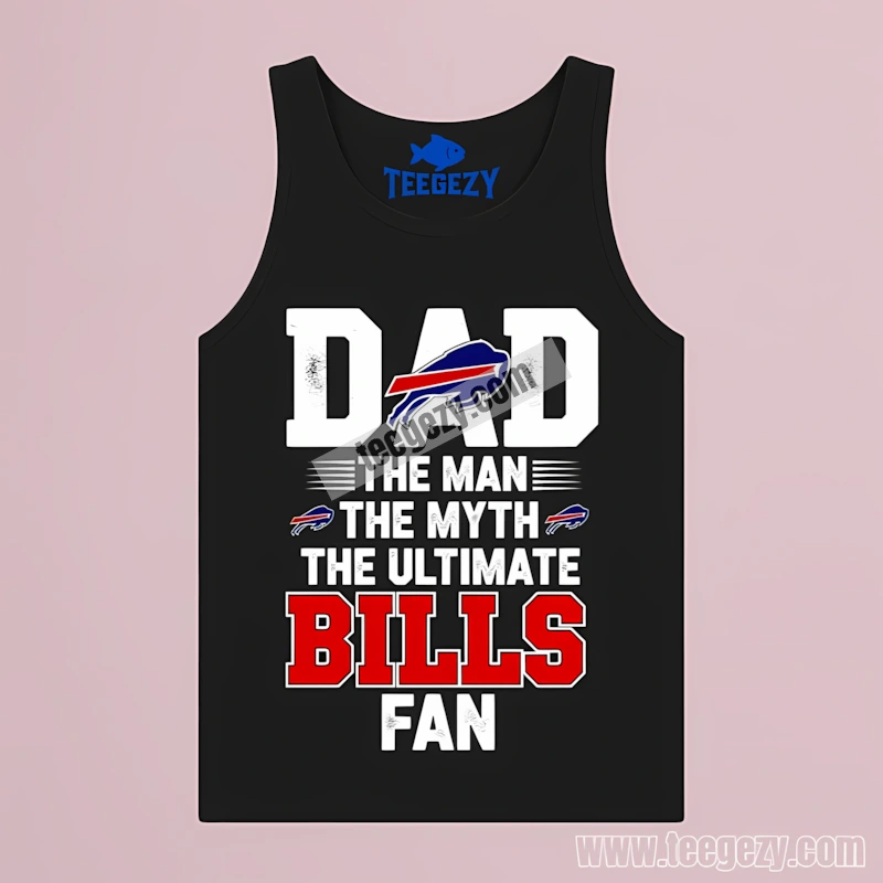 Buffalo Bills Dad The Man The Myth The Ultimate Fan Retro Tanktop Buffalo Bills Dad The Man The Myth The Ultimate Fan Retro Tanktop