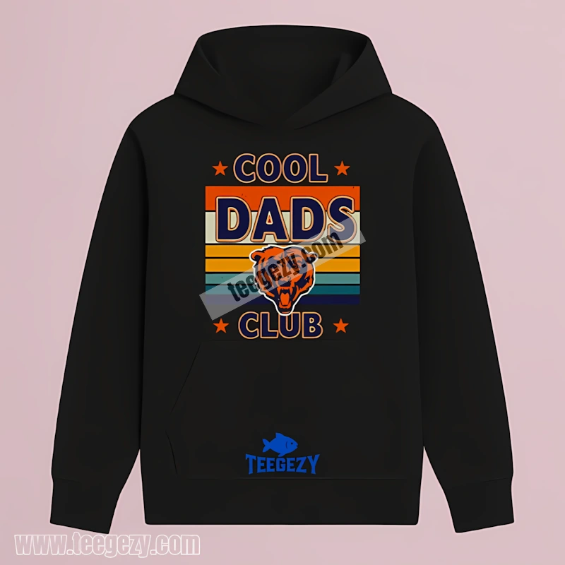 Chicago Bears Cool Dads Club Adult Hoodie Chicago Bears Cool Dads Club Adult Hoodie