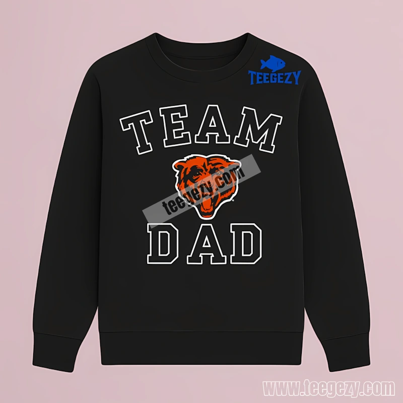 Chicago Bears Team Dad Casual Long Sleeve Chicago Bears Team Dad Casual Long Sleeve