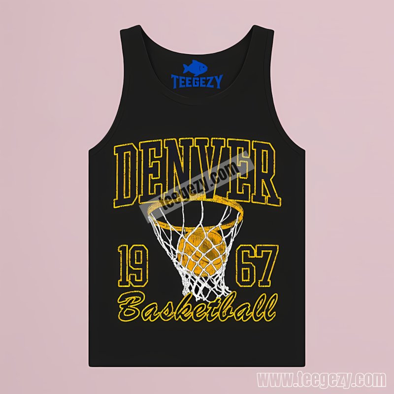 Denver Nuggets Nba Basketball 1967 Fan Gear Tanktop Denver Nuggets Nba Basketball 1967 Fan Gear Tanktop