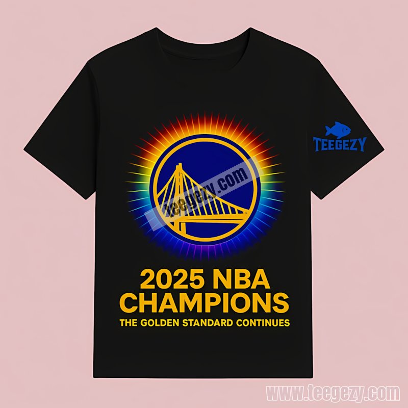 Golden State Warriors Nba Champions Standard 2025 T-Shirt Golden State Warriors Nba Champions Standard 2025 T-Shirt