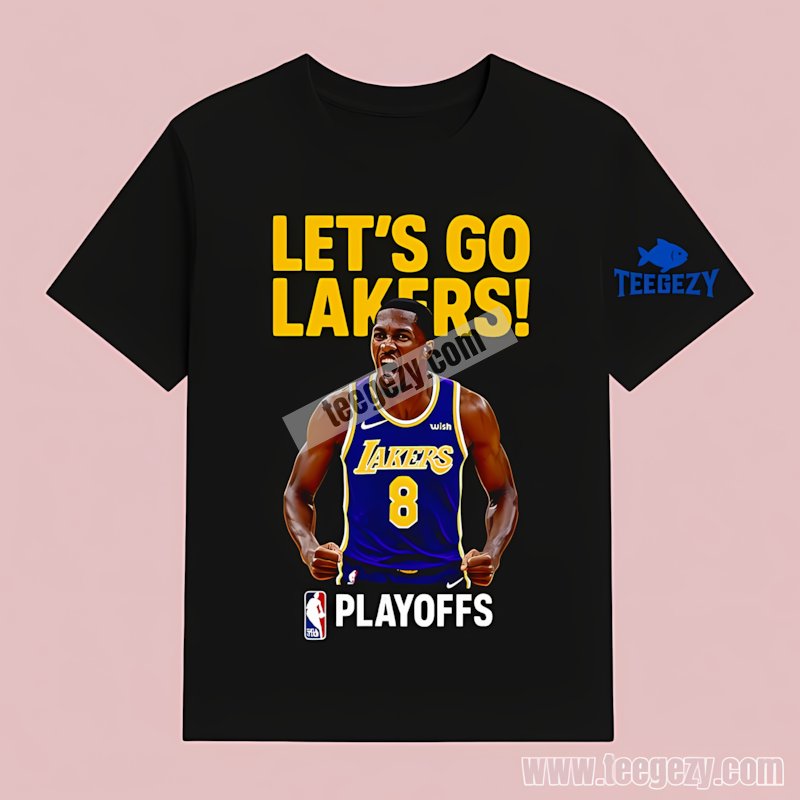 Lets Go Lakers Dorian Finney Smith Playoffs 2025 T-Shirt Lets Go Lakers Dorian Finney Smith Playoffs 2025 T-Shirt