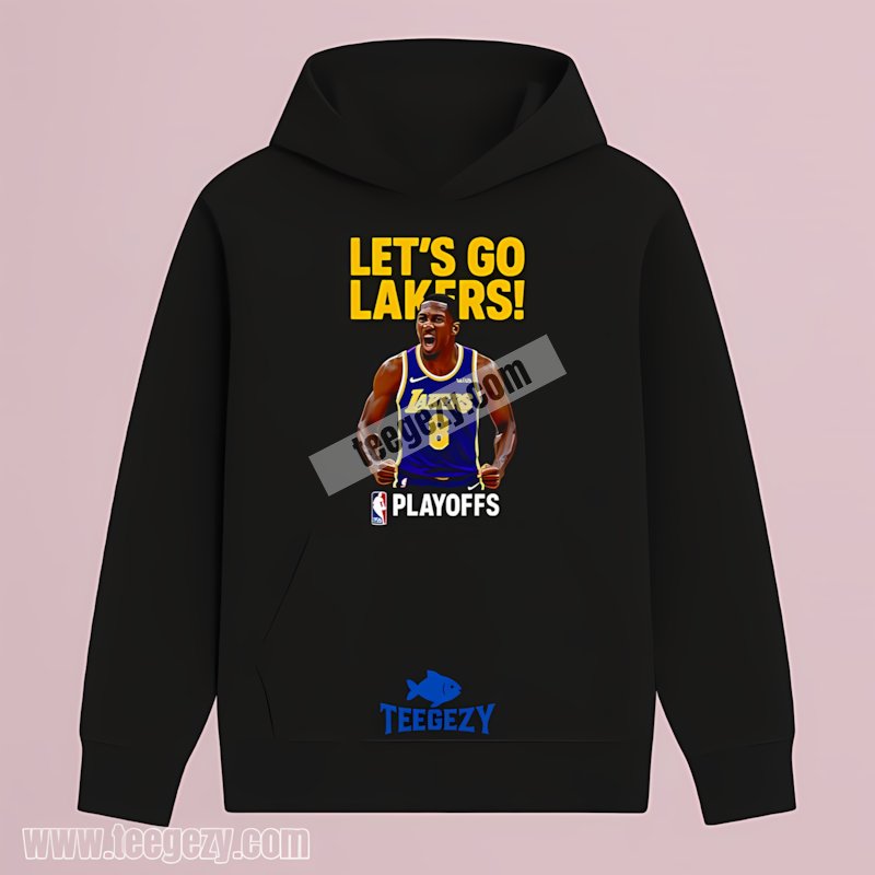 Lets Go Lakers Dorian Finney Smith Playoffs 2025 Hoodie Lets Go Lakers Dorian Finney Smith Playoffs 2025 Hoodie