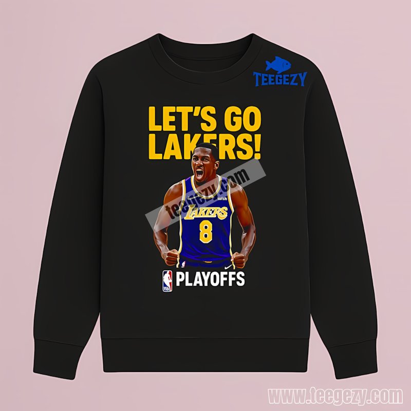 Lets Go Lakers Dorian Finney Smith Playoffs 2025 Long Sleeve Lets Go Lakers Dorian Finney Smith Playoffs 2025 Long Sleeve