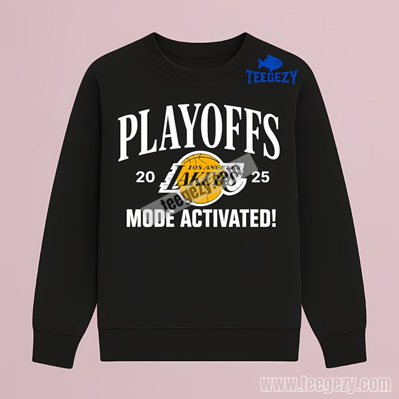 Los Angeles Lakers Mode Activated Playoffs Nba 2025 Unisex Long Sleeve Los Angeles Lakers Mode Activated Playoffs Nba 2025 Unisex Long Sleeve