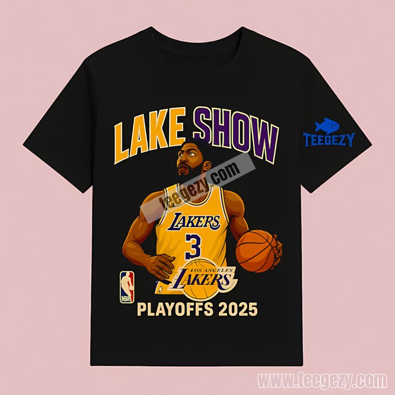 Los Angeles Lakers Show Playoffs 2025 Basketball Theme T-Shirt Los Angeles Lakers Show Playoffs 2025 Basketball Theme T-Shirt