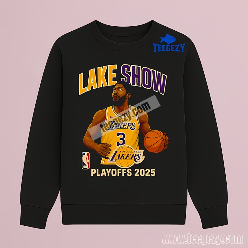 Los Angeles Lakers Show Playoffs 2025 Basketball Theme Long Sleeve Los Angeles Lakers Show Playoffs 2025 Basketball Theme Long Sleeve