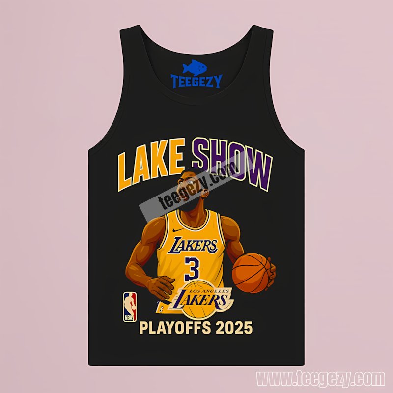 Los Angeles Lakers Show Playoffs 2025 Basketball Theme Tanktop Los Angeles Lakers Show Playoffs 2025 Basketball Theme Tanktop