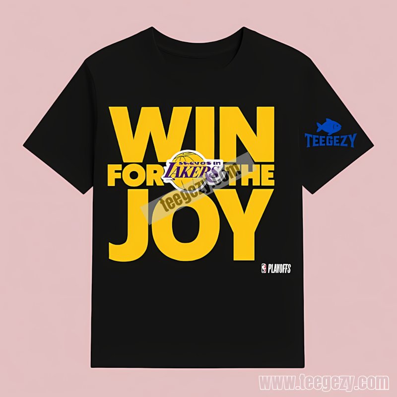 Los Angeles Lakers Win For The Joy 2025 Playoffs Classic T-Shirt Los Angeles Lakers Win For The Joy 2025 Playoffs Classic T-Shirt