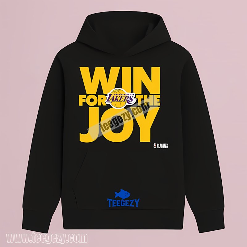 Los Angeles Lakers Win For The Joy 2025 Playoffs Classic Hoodie Los Angeles Lakers Win For The Joy 2025 Playoffs Classic Hoodie