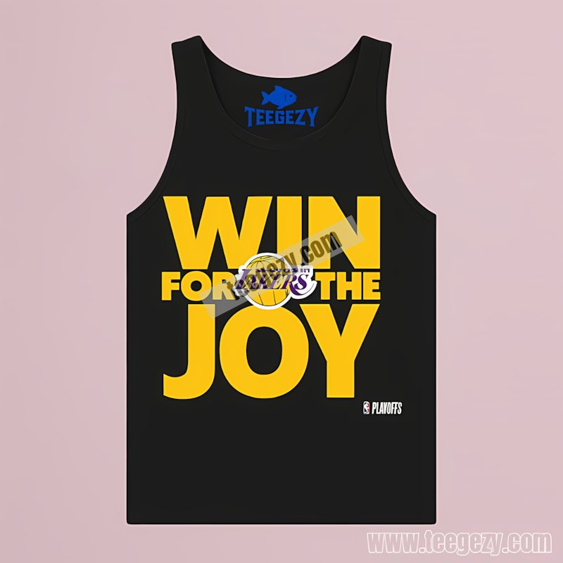 Los Angeles Lakers Win For The Joy 2025 Playoffs Classic Tanktop Los Angeles Lakers Win For The Joy 2025 Playoffs Classic Tanktop