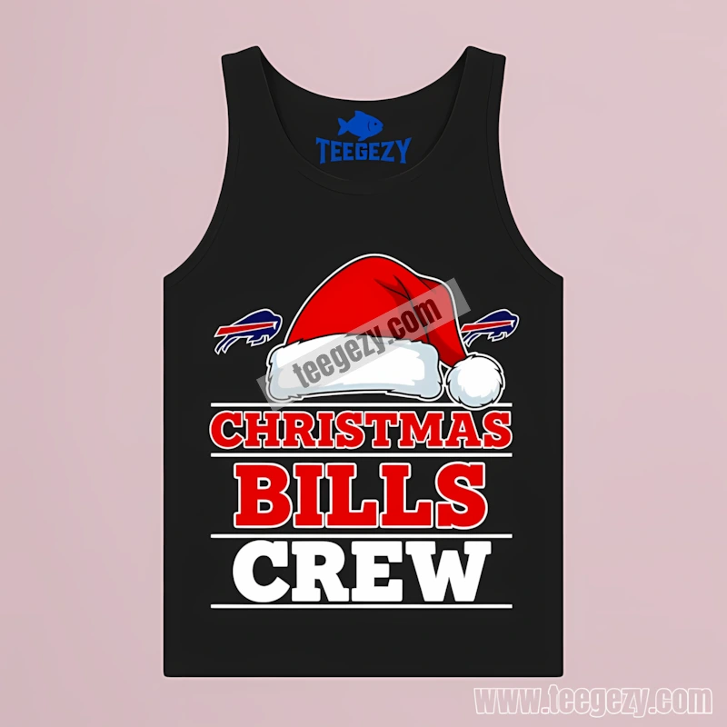 Merry Buffalo Bills Christmas Bills Crew Graphic Tanktop Merry Buffalo Bills Christmas Bills Crew Graphic Tanktop