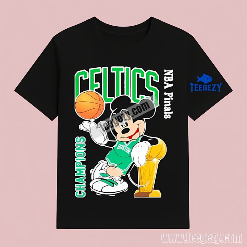 Mickey Mouse Vs Boston Celtics Nba Champions Cup T-Shirt Mickey Mouse Vs Boston Celtics Nba Champions Cup T-Shirt