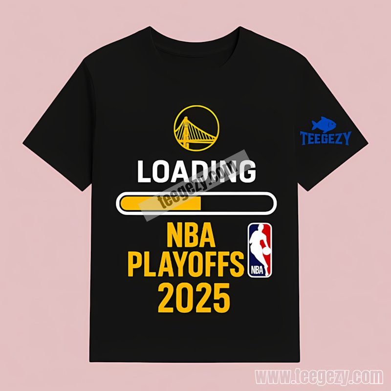 Nba Warriors Playoff 2025 Loading Champion T-Shirt Nba Warriors Playoff 2025 Loading Champion T-Shirt