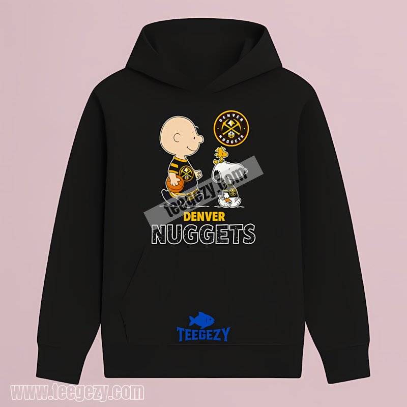 Peanuts Denver Nuggets Snoopy Unisex Hoodie Peanuts Denver Nuggets Snoopy Unisex Hoodie
