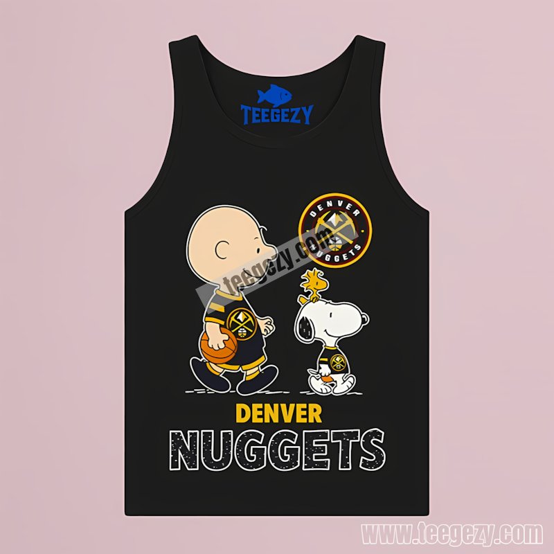Peanuts Denver Nuggets Snoopy Unisex Tanktop Peanuts Denver Nuggets Snoopy Unisex Tanktop