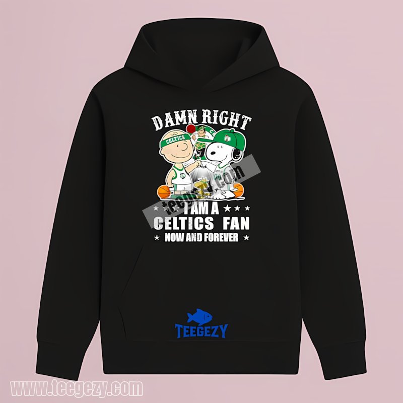 Snoopy And Charlie Brown Boston Celtics Damn Right I Am A Celtics Fan Hoodie Idea Snoopy And Charlie Brown Boston Celtics Damn Right I Am A Celtics Fan Hoodie Idea