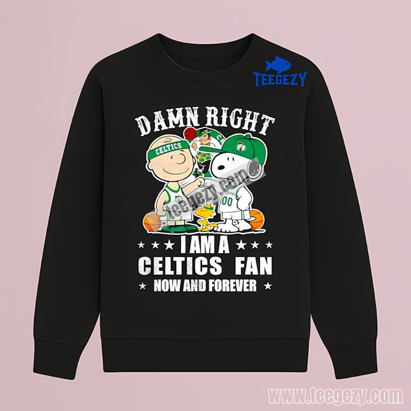Snoopy And Charlie Brown Boston Celtics Damn Right I Am A Celtics Fan Long Sleeve Idea Snoopy And Charlie Brown Boston Celtics Damn Right I Am A Celtics Fan Long Sleeve Idea
