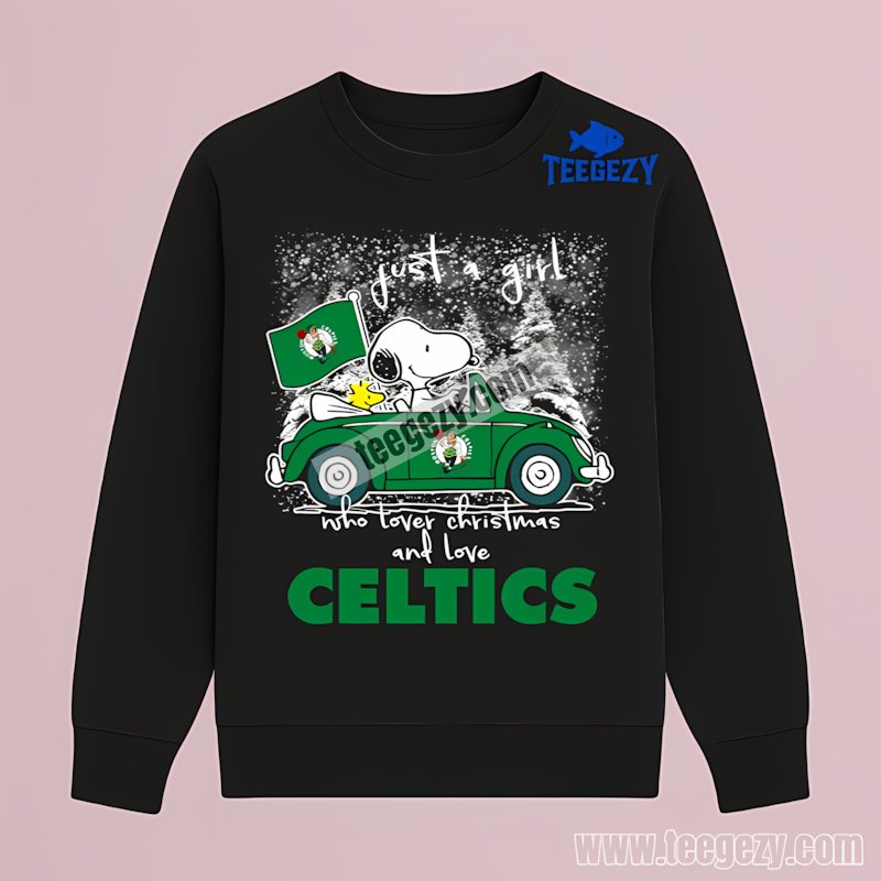 Snoopy Woodstock Boston Celtics Christmas Girl Who Lover Classic Long Sleeve Snoopy Woodstock Boston Celtics Christmas Girl Who Lover Classic Long Sleeve