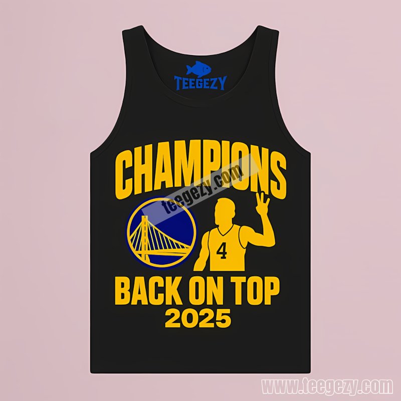 Warriors Back On Top Playoffs Champions 2025 Unisex Tanktop Warriors Back On Top Playoffs Champions 2025 Unisex Tanktop