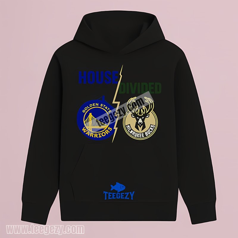Warriors Vs Milwaukee Bucks Playoffs House Divided Hoodie Idea Warriors Vs Milwaukee Bucks Playoffs House Divided Hoodie Idea