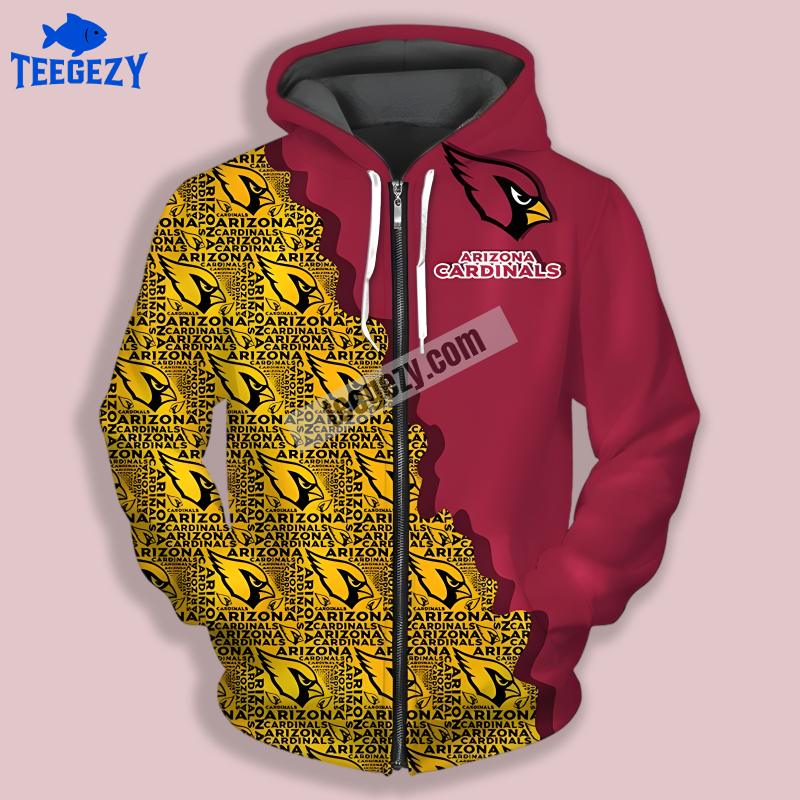 Arizona Cardinals Nfl 3D Hoodie Pullover Graphic Printing Arizona Cardinals Nfl 3D Hoodie Pullover Graphic Printing