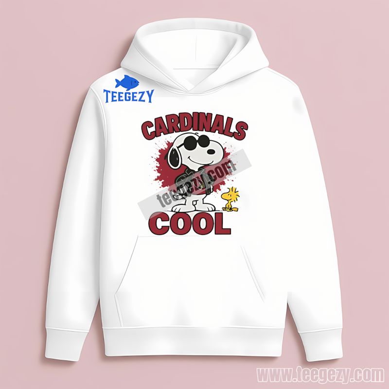 Arizona Cardinals Snoopy Cool Vintage Hoodie Arizona Cardinals Snoopy Cool Vintage Hoodie