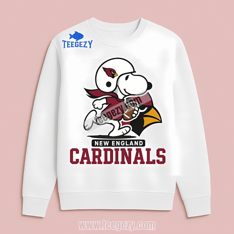 Arizona Cardinals Snoopy Football Running Trendy Long Sleeve Arizona Cardinals Snoopy Football Running Trendy Long Sleeve