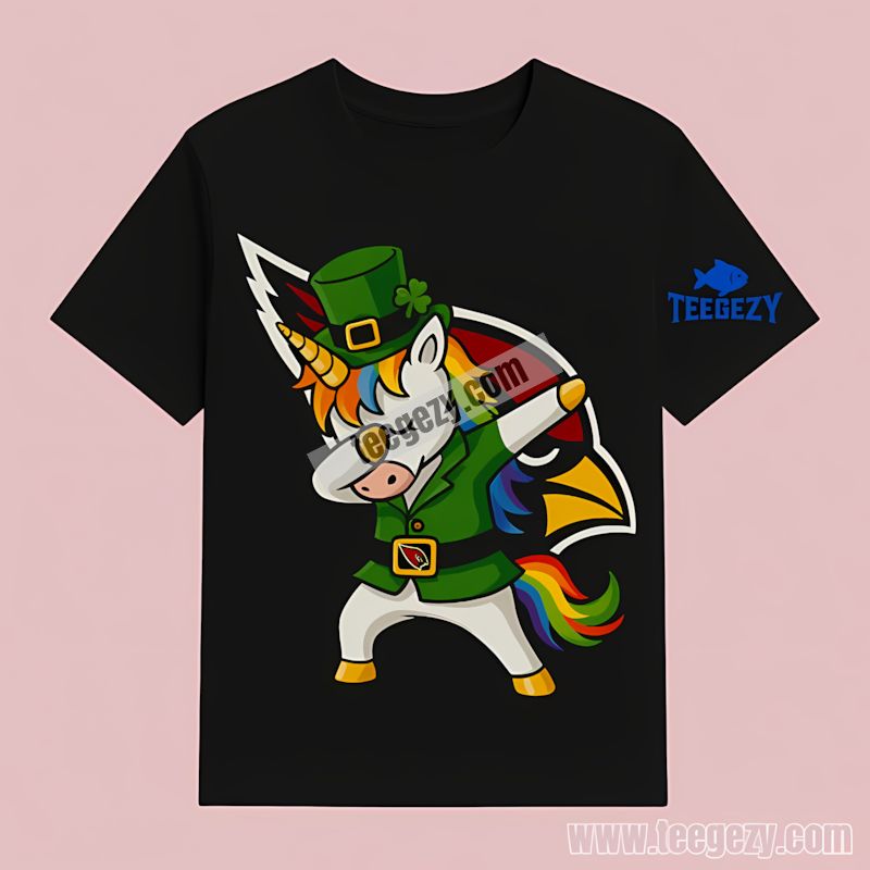 Arizona Cardinals St Patricks Unicorn Unisex T-Shirt Arizona Cardinals St Patricks Unicorn Unisex T-Shirt