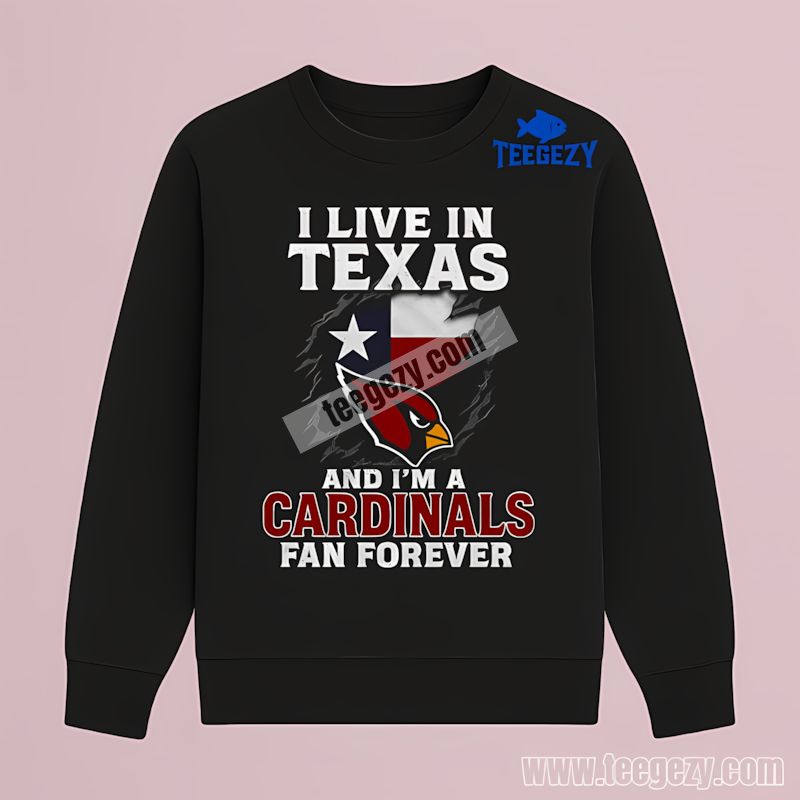 Arizona Cardinals Texas Fan Forever Regular Long Sleeve Arizona Cardinals Texas Fan Forever Regular Long Sleeve