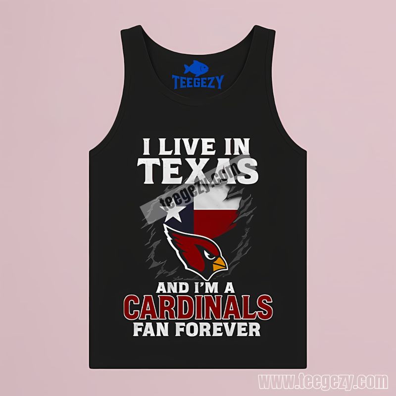 Arizona Cardinals Texas Fan Forever Regular Tanktop Arizona Cardinals Texas Fan Forever Regular Tanktop