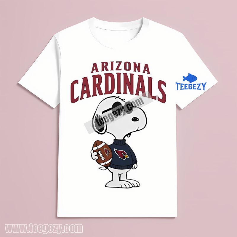 Arizona Cardinals Vs Cool Snoopy Classic T-Shirt Arizona Cardinals Vs Cool Snoopy Classic T-Shirt