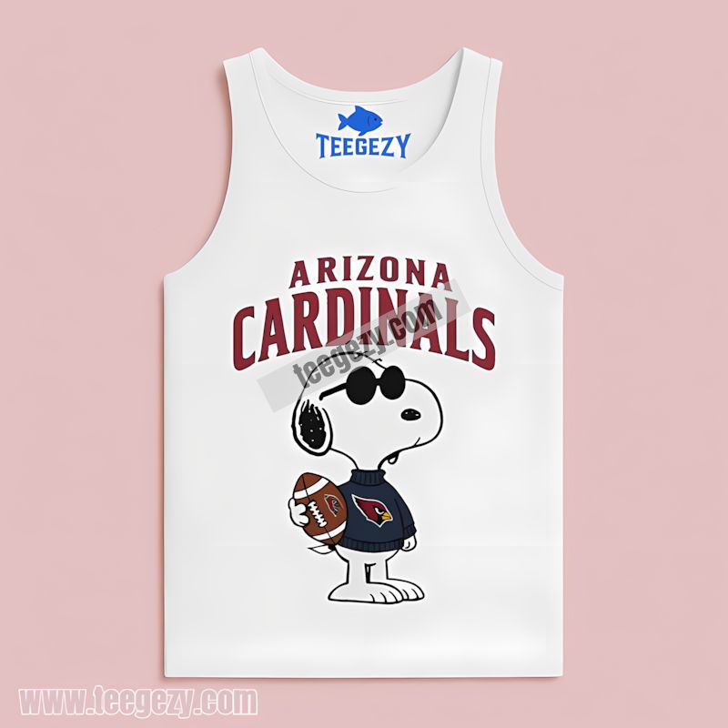 Arizona Cardinals Vs Cool Snoopy Classic Tanktop Arizona Cardinals Vs Cool Snoopy Classic Tanktop