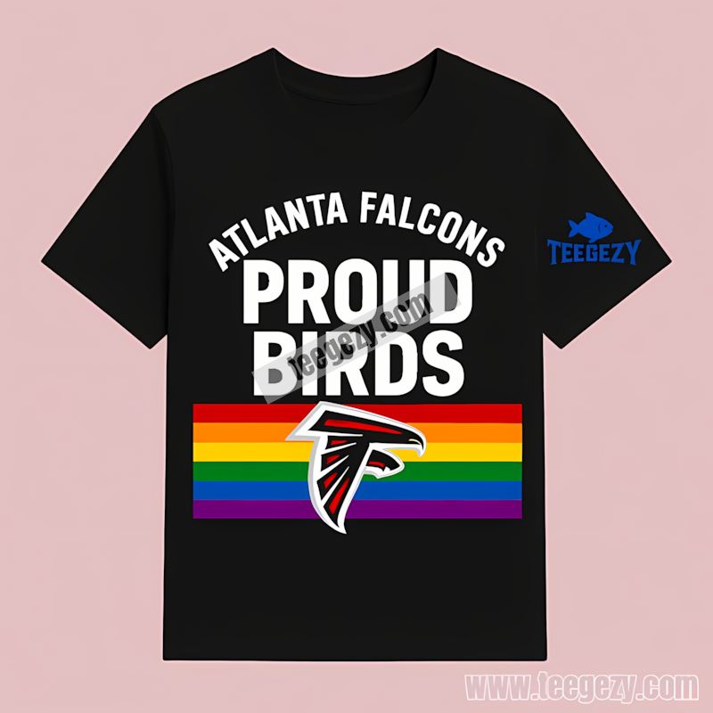 Atlanta Falcons Birds Lgbt Pride Support Shirt